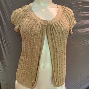 Style & Co Short Sleeve Sweater